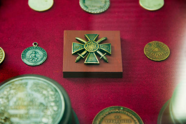 istock Military orders and military medals 1136236071