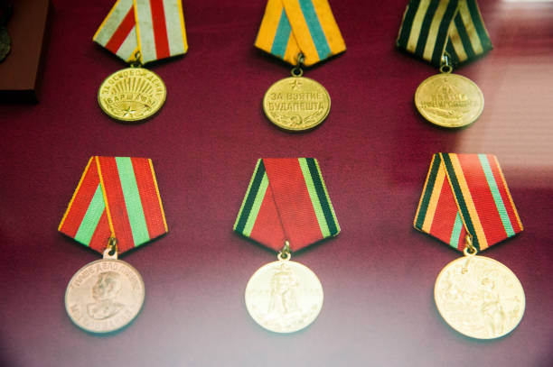 istock Military orders and military medals 1136237753