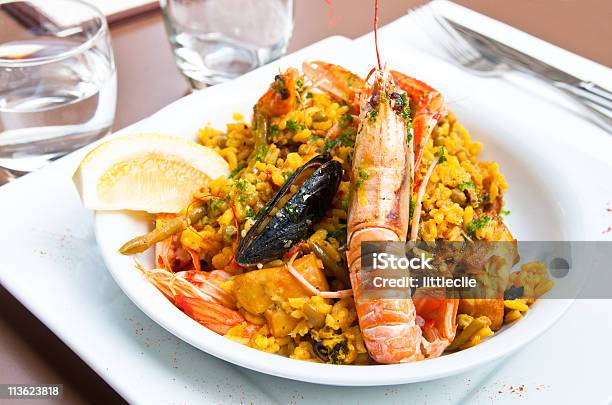 Prawn With Rice Stock Photo - Download Image Now - Chicken Meat, Color Image, Food