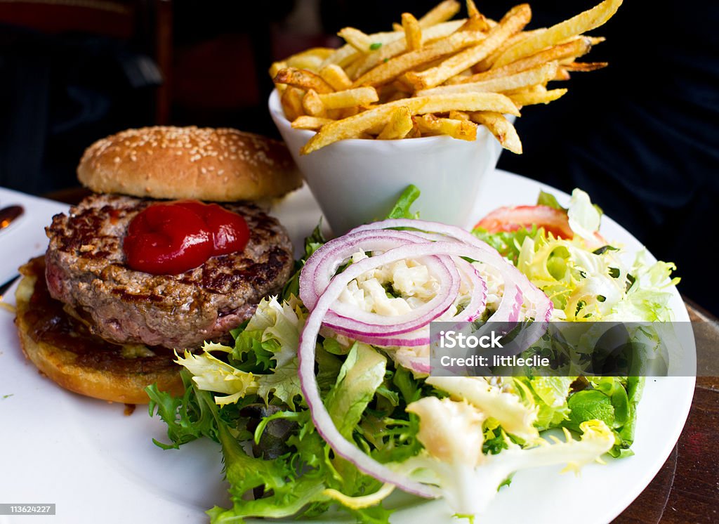 Hamburger au fromage américain - Photo de Aliment libre de droits