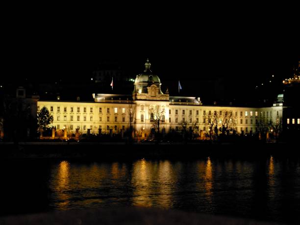 istock Prague by night, Czech Republic 1136242672