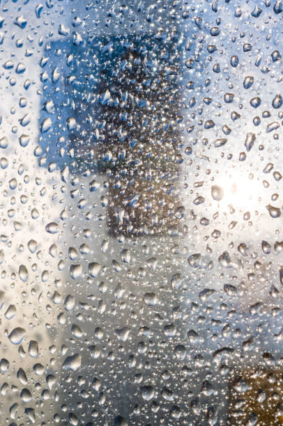 istock background of raindrops on window glass, close up 1136243055
