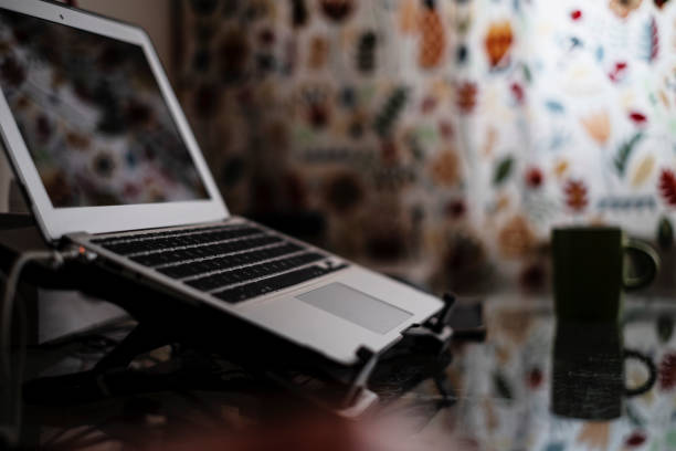 istock LapTop on The Glass Table 1136245727