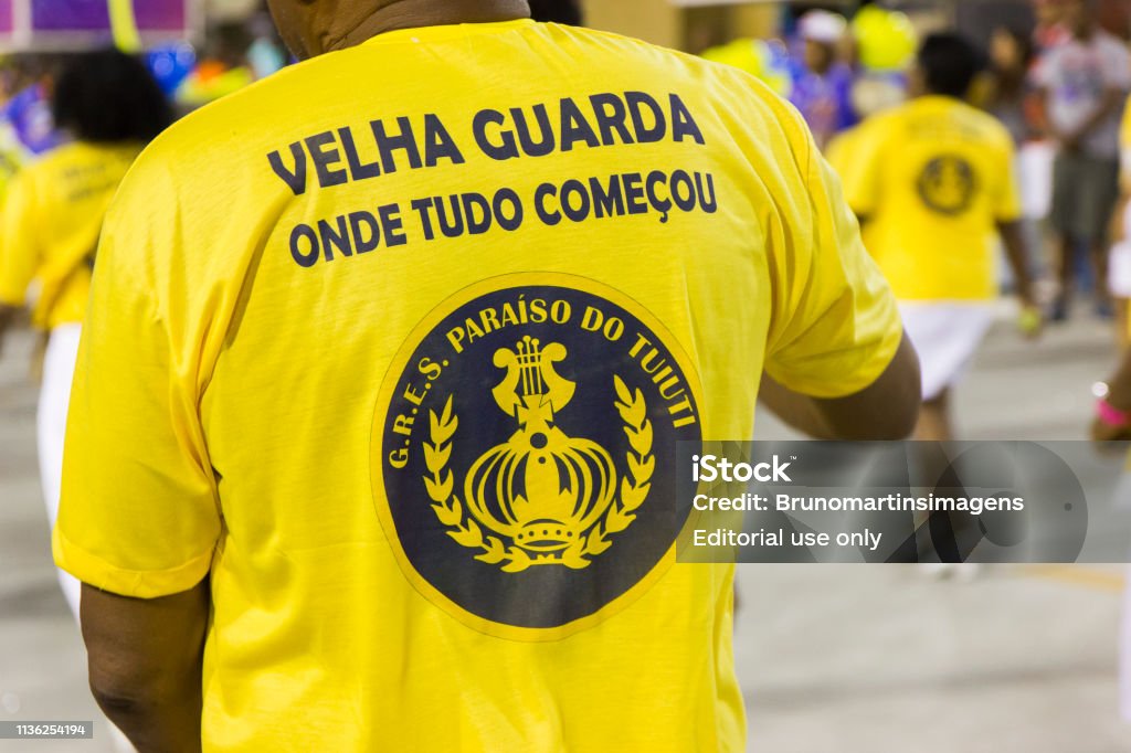 Components Of The Tuiuti Paradise Samba School Marques De Sapucai Rio