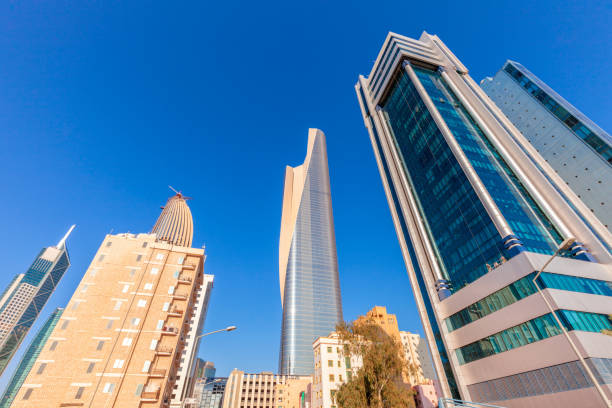 istock Modern architecture of Kuwait City 1136256185