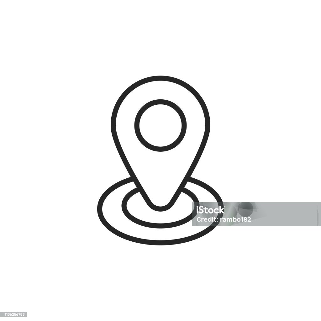 Placeholder Line Icon. Editable Stroke. Pixel Perfect. For Mobile and Web. Outline Icon on White Background. A Helping Hand stock vector