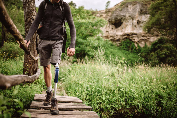 istock Amputee Man Spending Time In Nature 1136258139