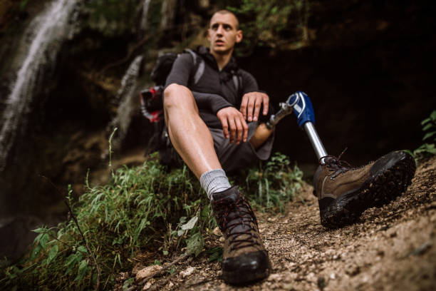 istock Enjoying silence by the waterfalls 1136258952