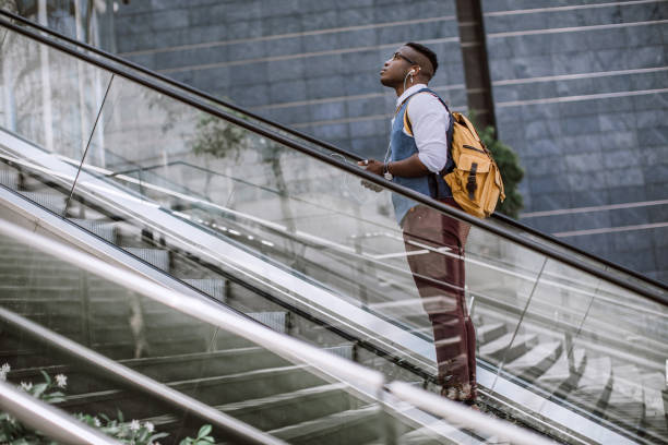 istock Businessman Stepping Into Railroad Station 1136262446