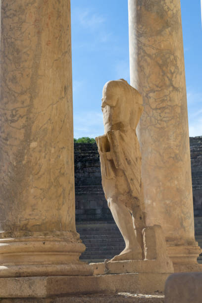 istock Classic Roman amphitheater located in Merida (Spain) 1136262518