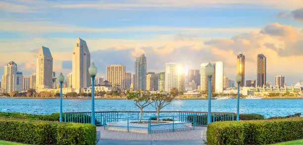 Photo of Panorama of Downtown of San Diego, California