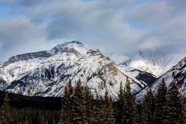 istock Mt Astley in winter, Banff National Park, AB, Canada 1136274217