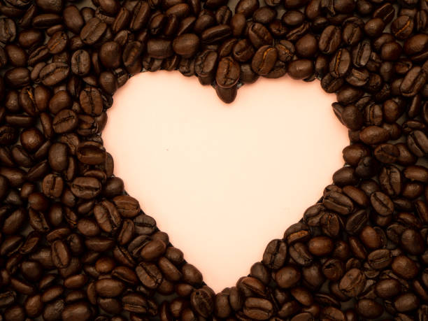 istock The heart-shaped coffee bean inside is coffee 1136279780