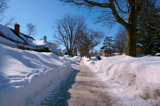 istock Winter neighborhood, Ottawa Canada. 1136279923