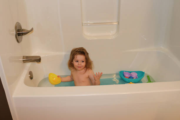 istock Girl in bathtub 1136283261