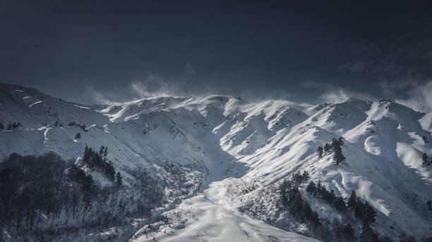 istock Snow mountain Hakuba Japan 1136283458