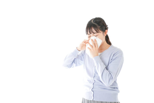 istock Young woman suffer from hay fever 1136284214