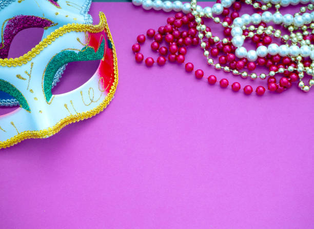 istock Festive mardi gras venetian or carnivale mask 1136284797