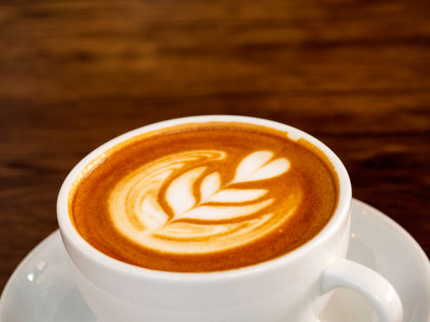istock Cup of hot coffee on table 1136285843