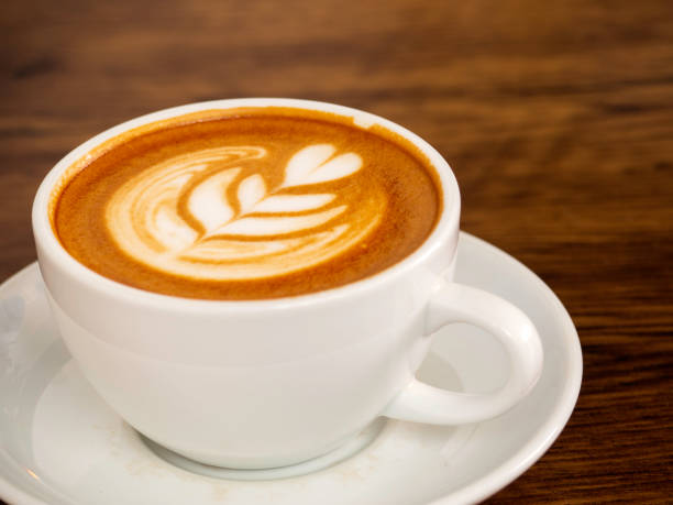 istock Cup of hot coffee on table 1136285958