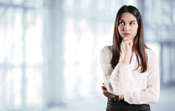 istock Businesswoman thinking 1136293363