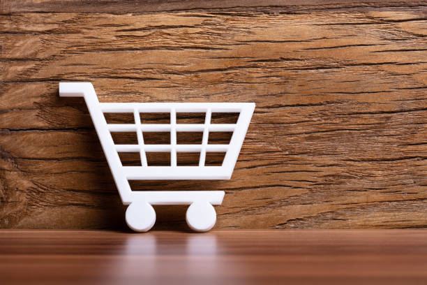 istock White Shopping Cart 1136317659