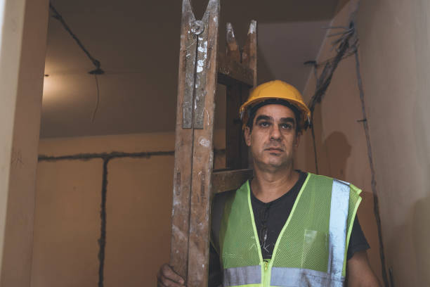 istock Building Contractor at the Building Site 1136345092