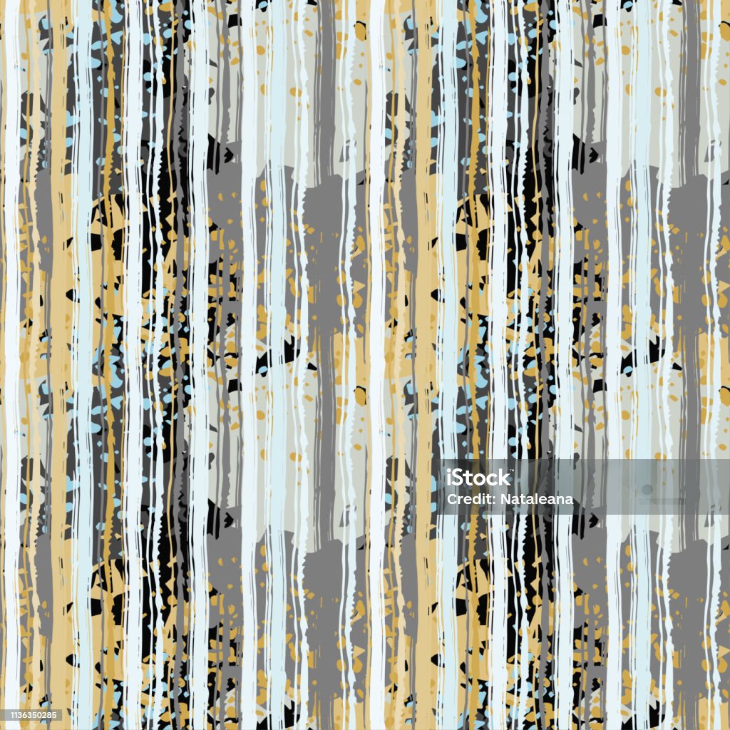 Distessed Pattern Abstract Art Distressed Seamless Pattern Stock Illustration - Download ...