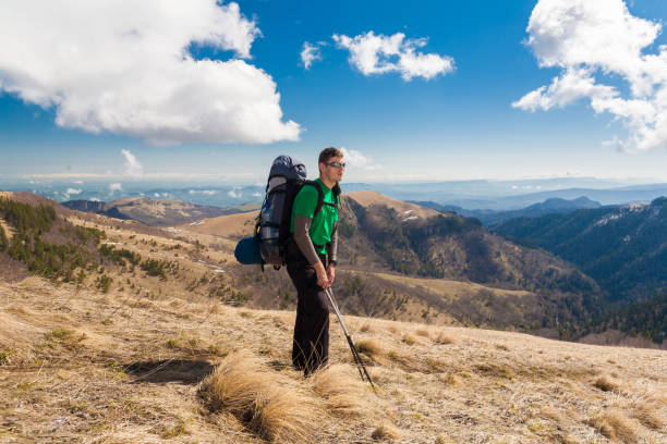 istock A man in mountain day autumn 1136355653