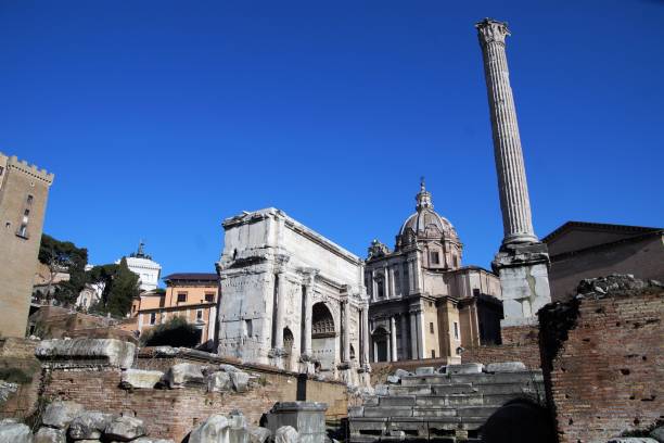istock Roman forum, Rome, Italy 1136357229