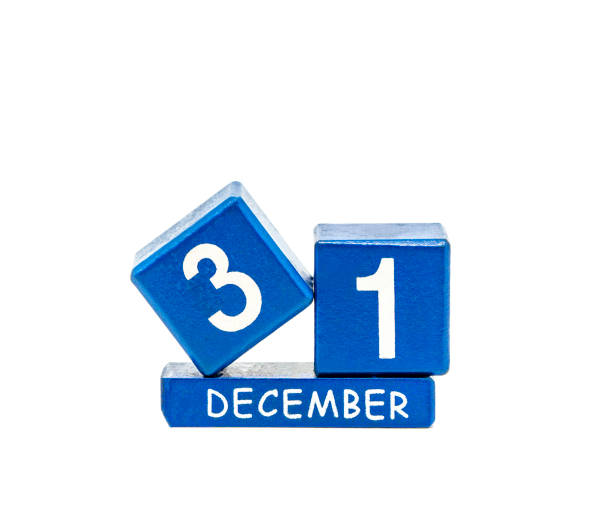 istock isolated calendar of cubes on a white background 1136358004