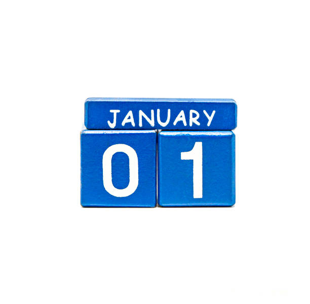istock isolated calendar of cubes on a white background 1136358834