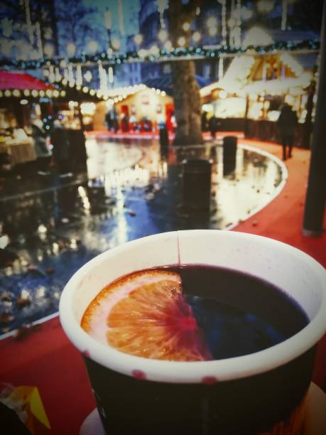 Mulled wine at the Christmas market