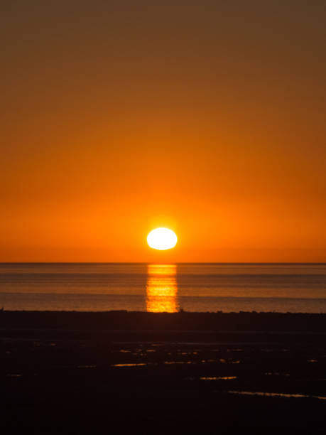 istock Beautiful sunset above the Pacific Ocean, sea. Chile 1136362120