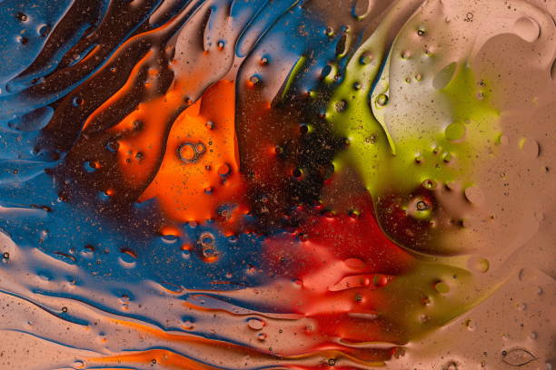 istock Green, red, blue, orange, black, yellow colorful abstract design, texture. Beautiful backgrounds. 1136363824