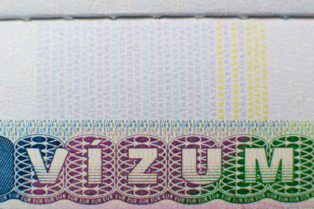 istock Schengen hungarian visa close up 1136364791