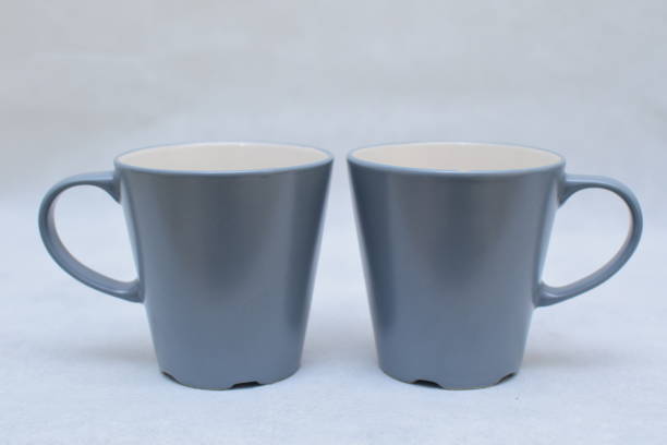 istock Set of colorful Mug for hot drinks , isolated on white back ground 1136365720