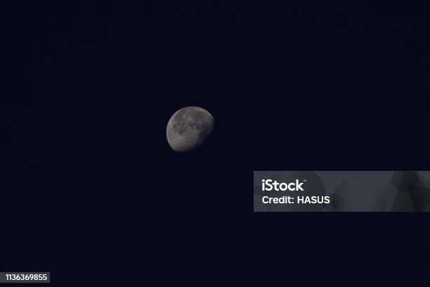 Moon Stock Photo - Download Image Now - Backgrounds, Bright, Circle