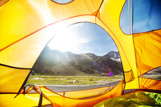 istock Tent in the mountain 1136371305