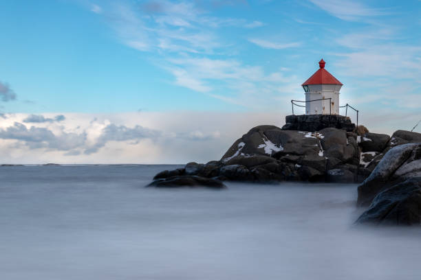 istock Eggum Lighthouse on the Lofoten Islands in Norway 1136372767