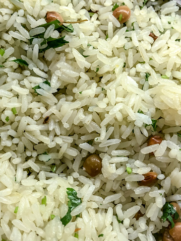 White Rice with Peas