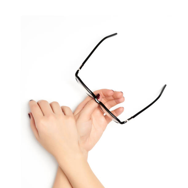 istock Woman hands on white background. 1136379362