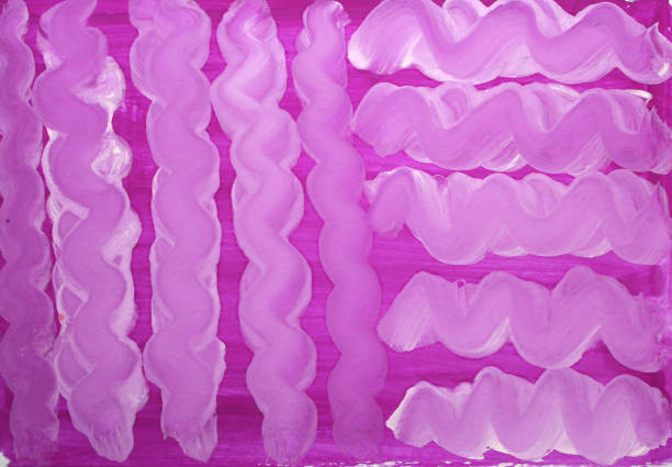 istock hand drowning watercolor abstract lilac background with white wavy lines 1136380590
