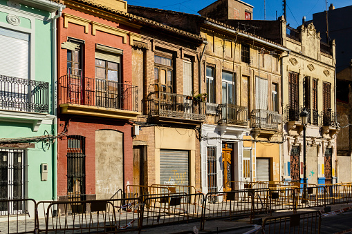 El Cabanyal, Valencia, Spain: old fishing village