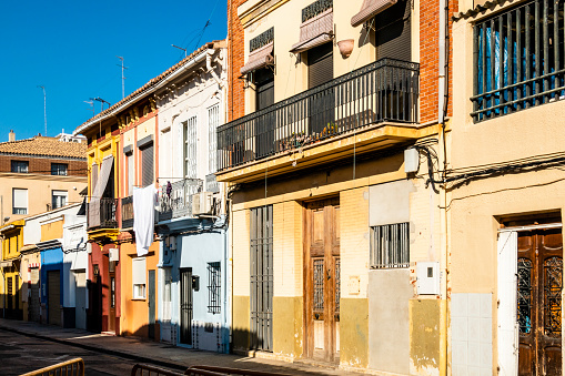 El Cabanyal, Valencia, Spain: old fishing village