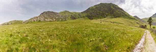 istock Capel y Gorlan, Conglog Slate Quarry, Gwynedd, Wales, UK 1136383726
