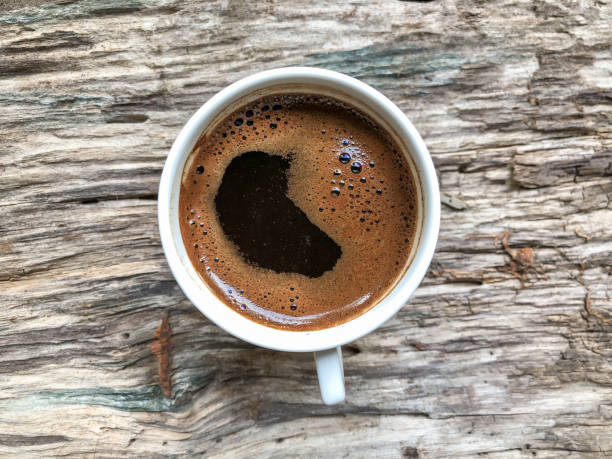 istock cup of Turkish coffee on a wooden table 1136387222