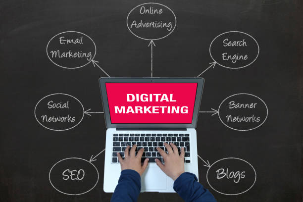 istock Marketing online shopping e-commerce business strategy 1136388673