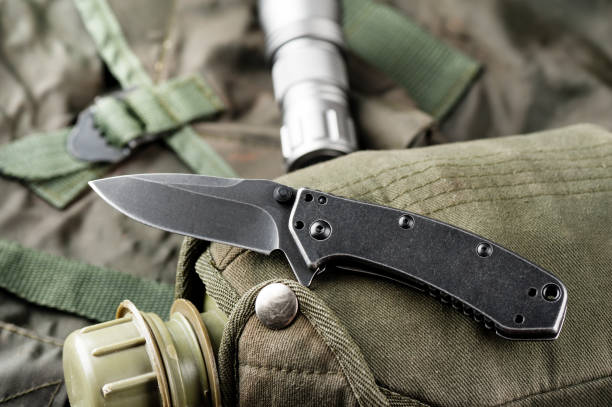 istock stainless steel pocketknife 1136389024