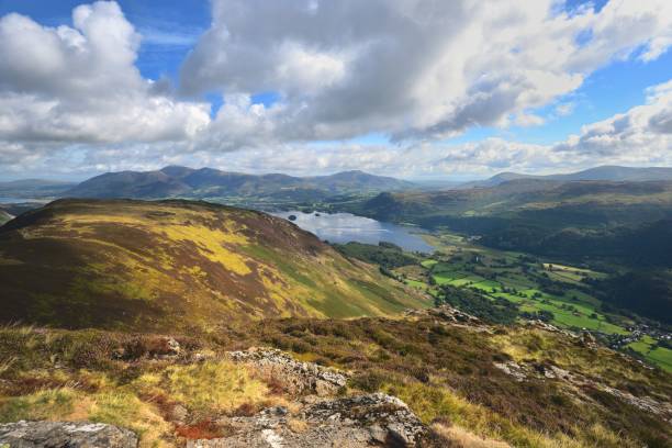 istock Derwent Water and Keswick from High Spy 1136390360